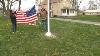 Flag Poles For Outside House, 20ft Aluminum Segmented Flag Pole Kit, With 3 5 Flag Pole Kit